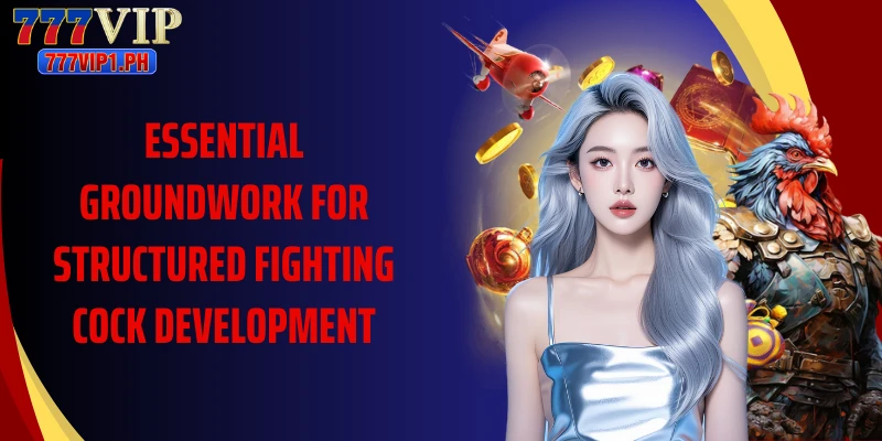 Essential groundwork for structured fighting cock development
