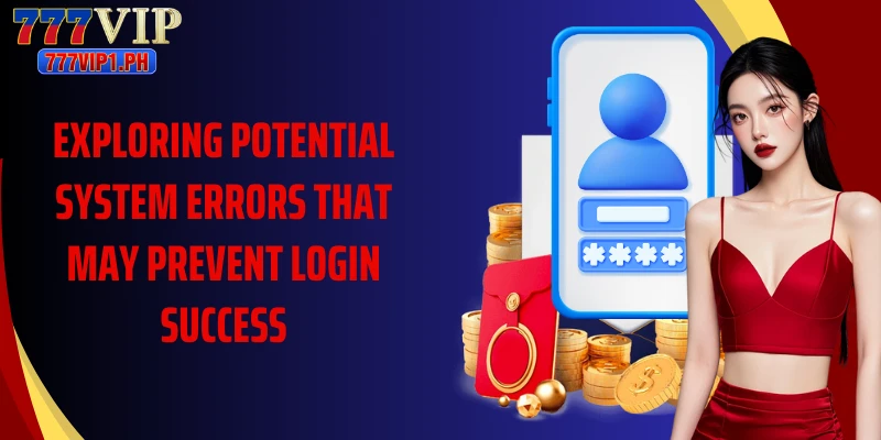 Exploring potential system errors that may prevent login success