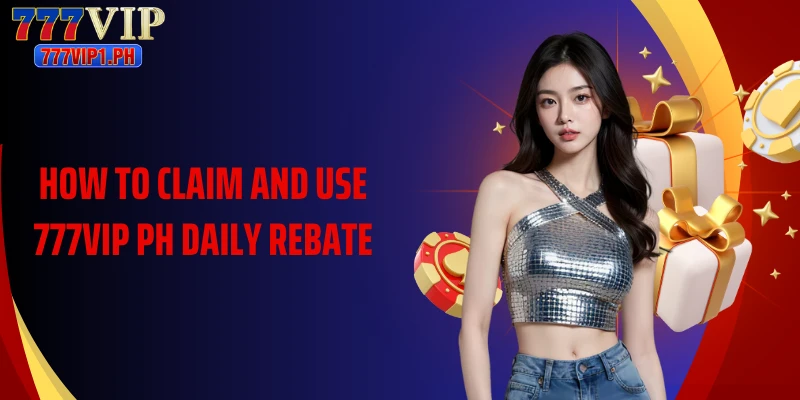 How to claim and use 777vip PH daily rebate
