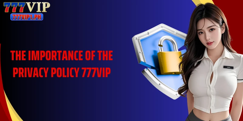 The importance of the privacy policy 777VIP