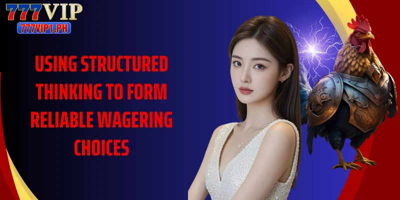 Using structured thinking to form reliable wagering choices